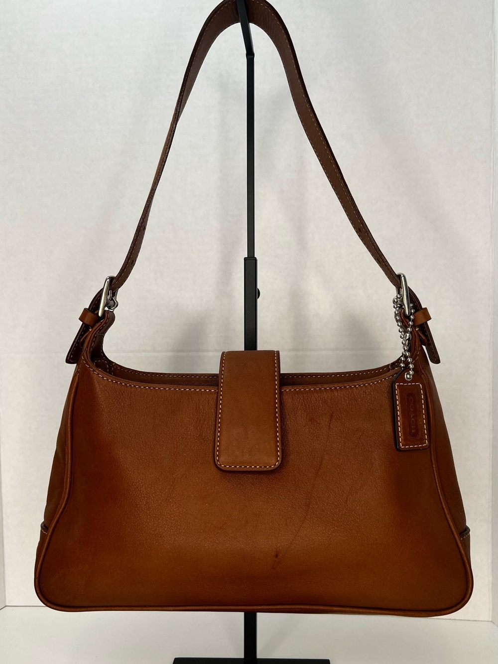 Vintage COACH #7789 Brown Smooth Leather Hampton Legacy Hobo Purse
